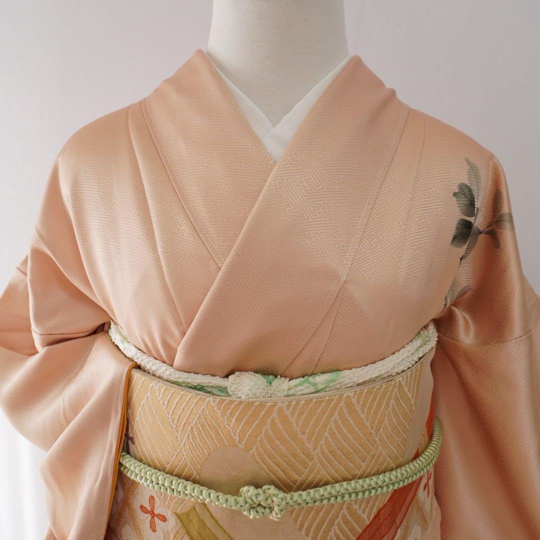 訪問着　4点フルセット 395Ｄ七五三 お宮参り 卒業式　入学式　結婚式