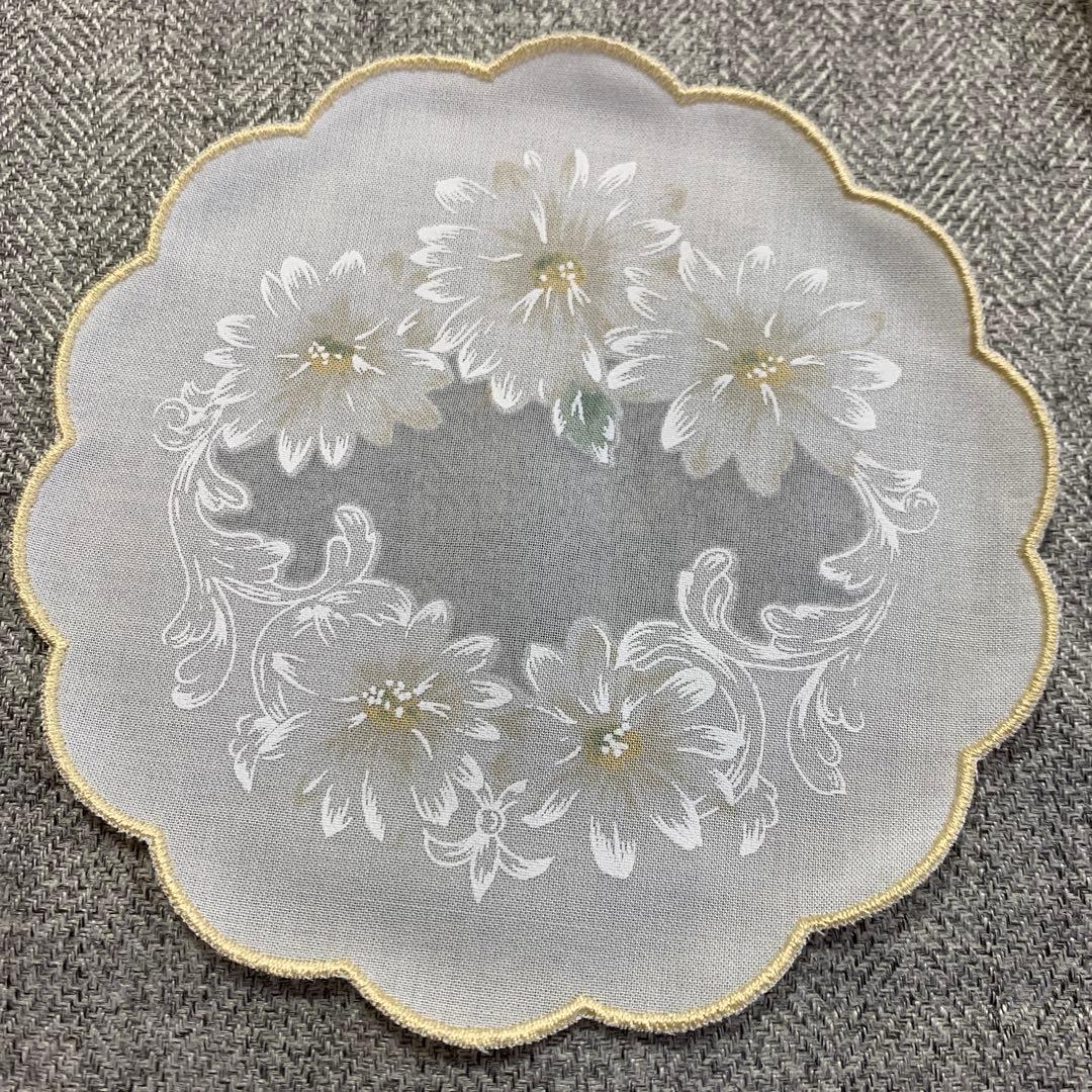 クリスチャンディオール　マーガレット　コースター　スプーン　コーヒー　リボン