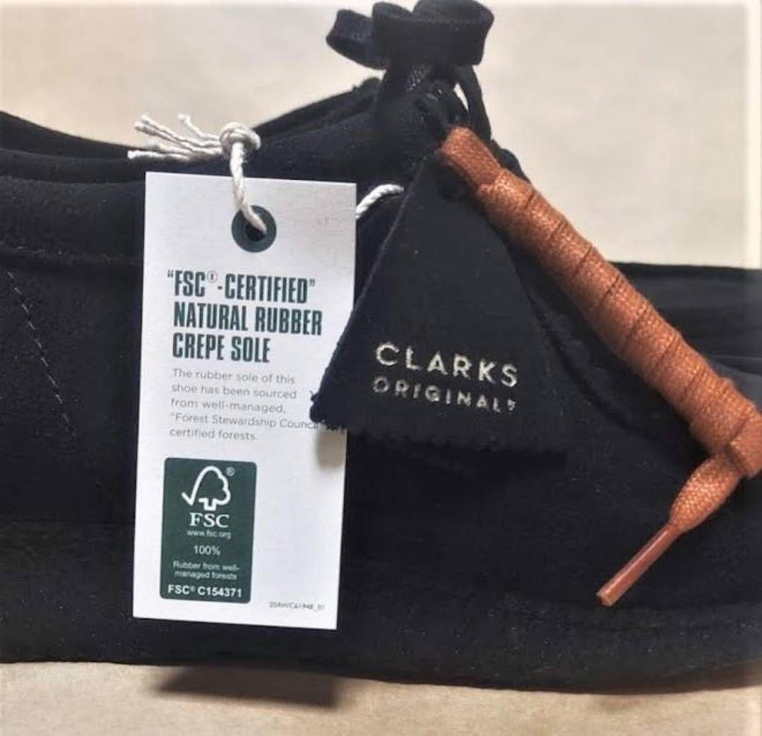 Clarks ブラック Wallabee 28.5cm クラークス ワラビー