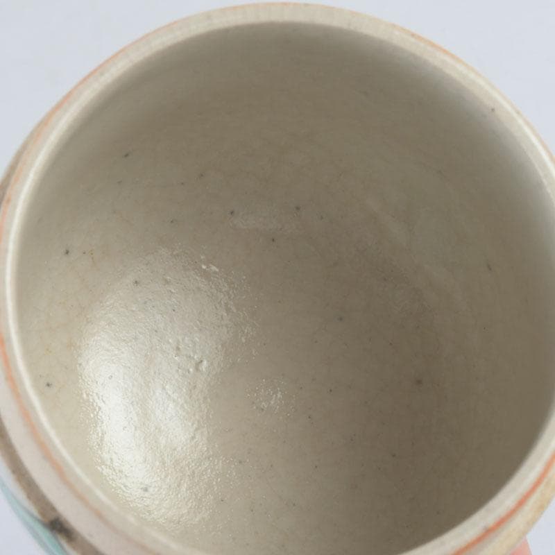 ワンコせんせ　茶道具　真葛焼　色絵　棗　久田宗也極め箱　M　9547