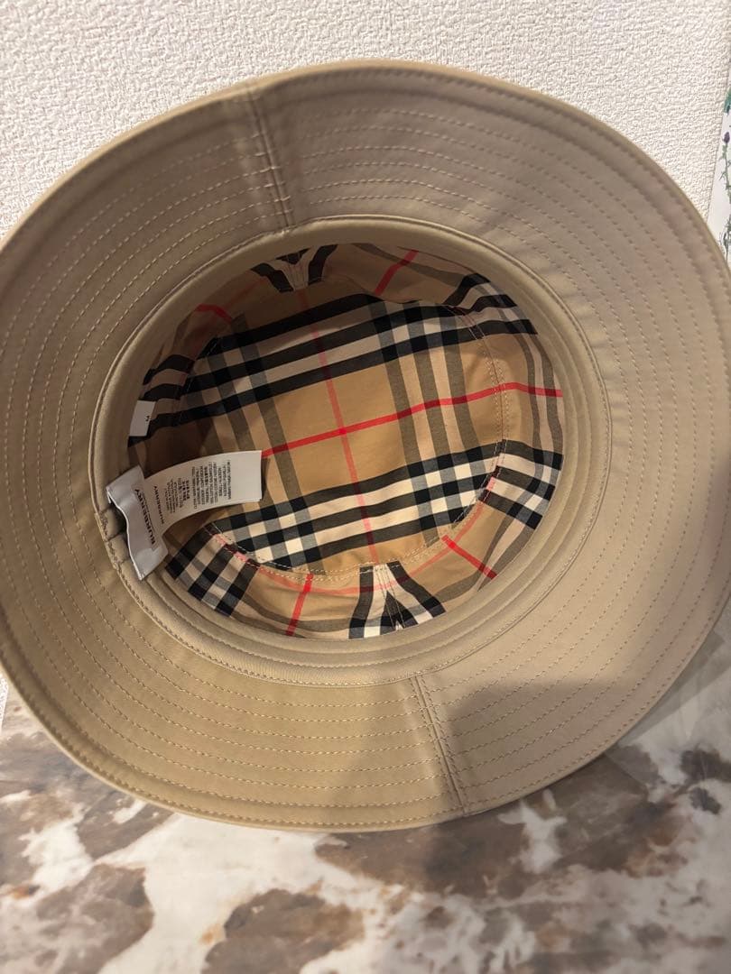 【美品・正規品】バーバリー BURBERRY バケットハット M ヴィンテージ