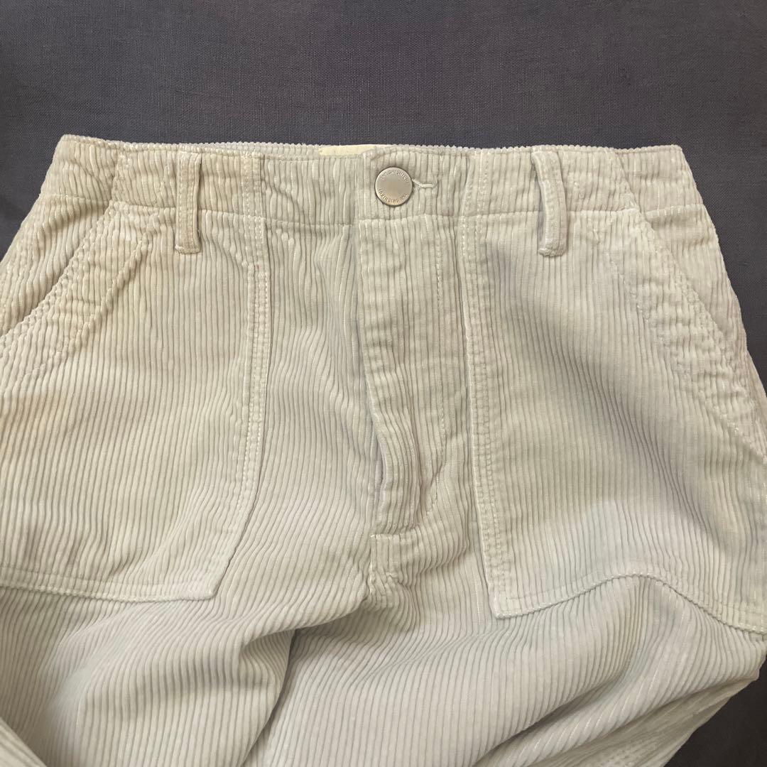 新品未使用　shishikui corduroy baker cream