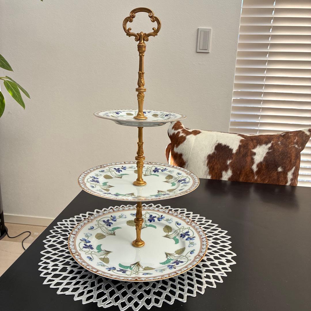 アビランド3段ケーキスタンド