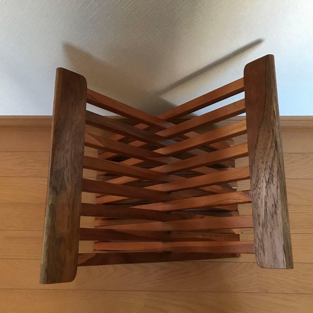 折りたたみ式 木製 スツール Fritz Hansen 椅子 チェア