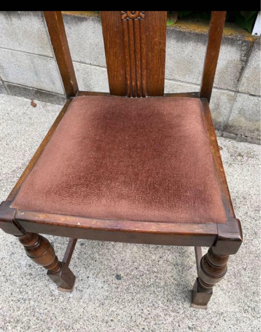 イギリス製　　アンティーク　ダイニング定価48000 チェア　定価480001️⃣