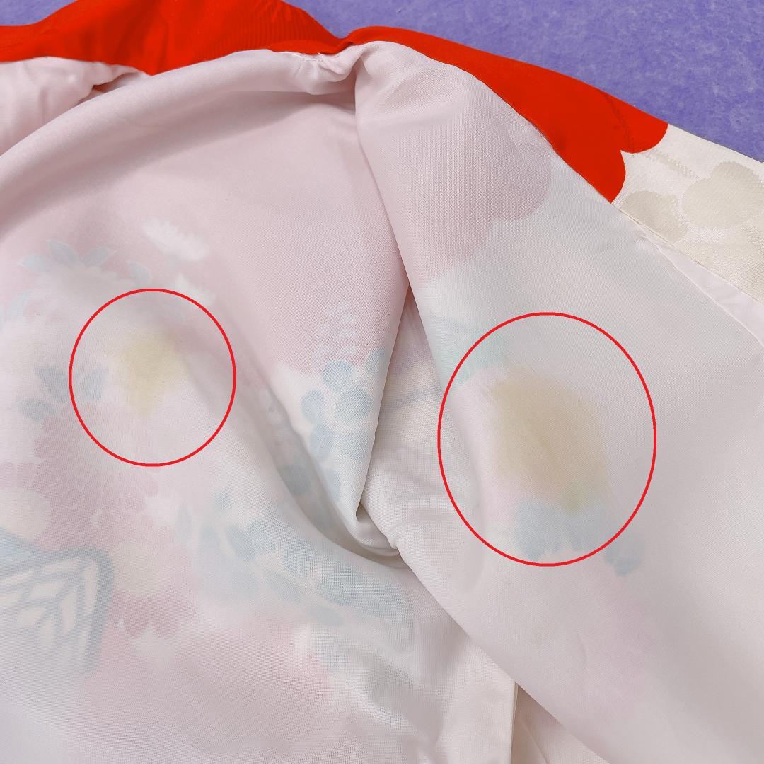 Y★3966★ 子供着物 襦袢付き 一つ身 女の子 七五三 3才 レトロ