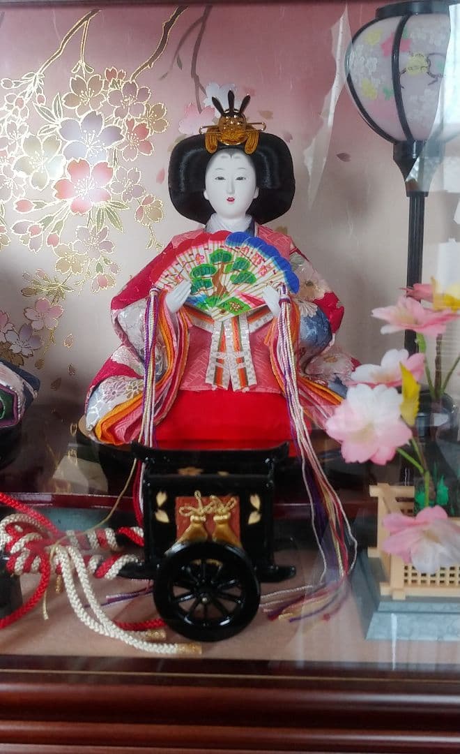 ☆彡雛人形☆彡お雛様 新王飾 慶山作 オルゴール付き 美品☆彡