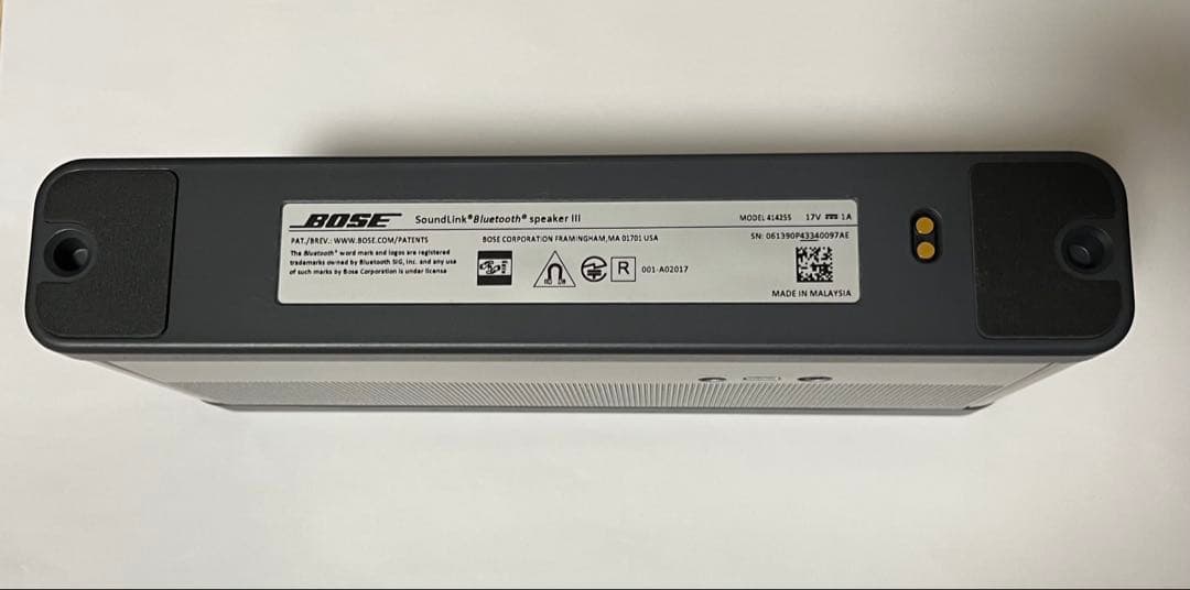 Bose SoundLink Bluetooth III ワイヤレススピーカー