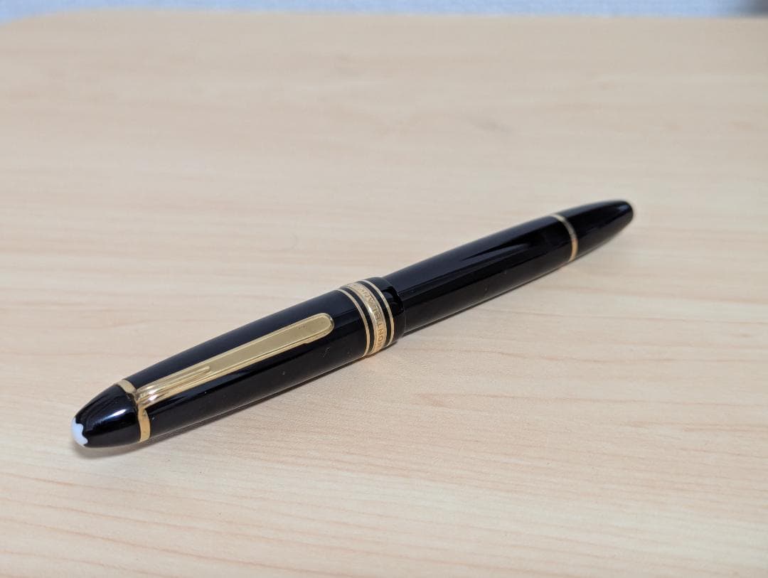 モンブラン マイスターシュテュック 146 万年筆 B 太字 14K 全金