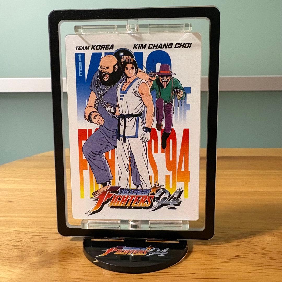 KOF 94 ウェブポン スピニングアクリルスタンド 6個+台座なし2個　セット