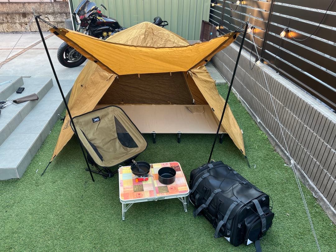 こし　バイク用　ソロツーリング　キャンプ用品　まとめ売り