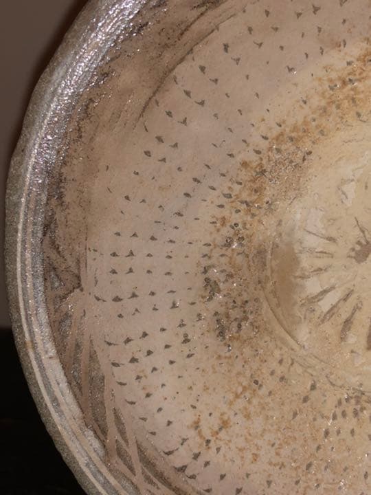 高麗　粉青沙器　　三島　皿　　　　　　#三作三島　#ニ作三島