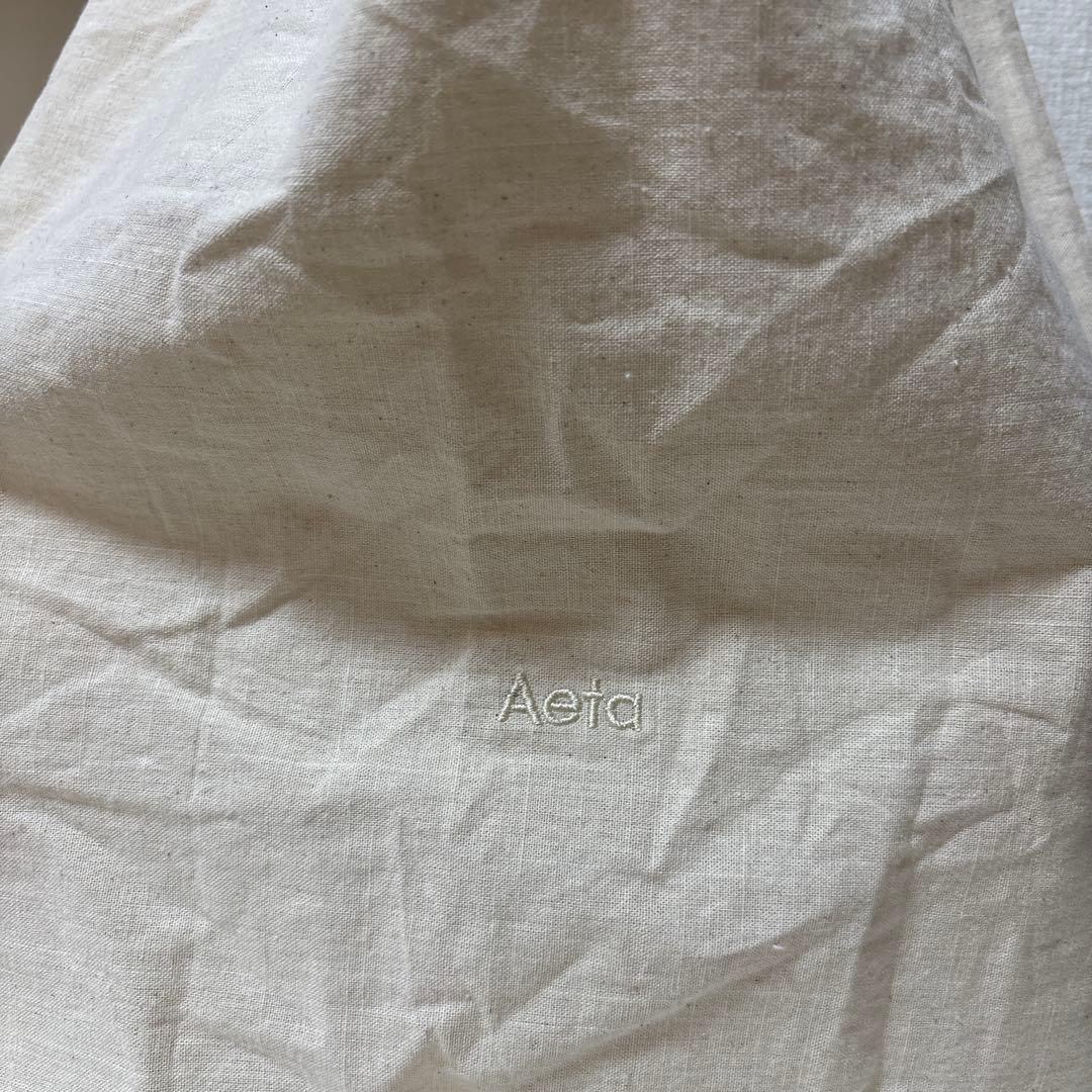 Aeta アエタ　カゴバッグ ショルダーバッグ　レザー