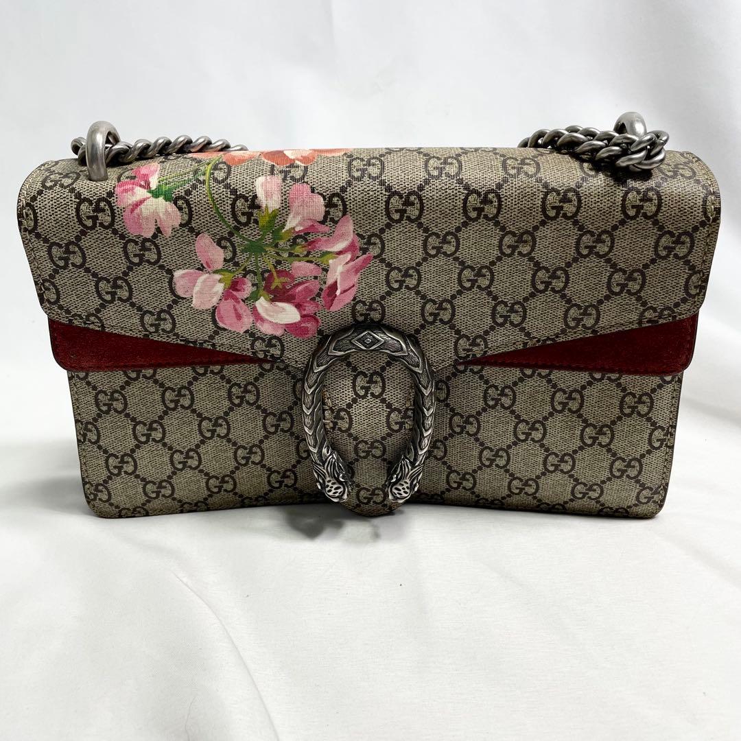 グッチ GG スプリーム ブルームス ディオニュソス ショルダー バッグ 金具