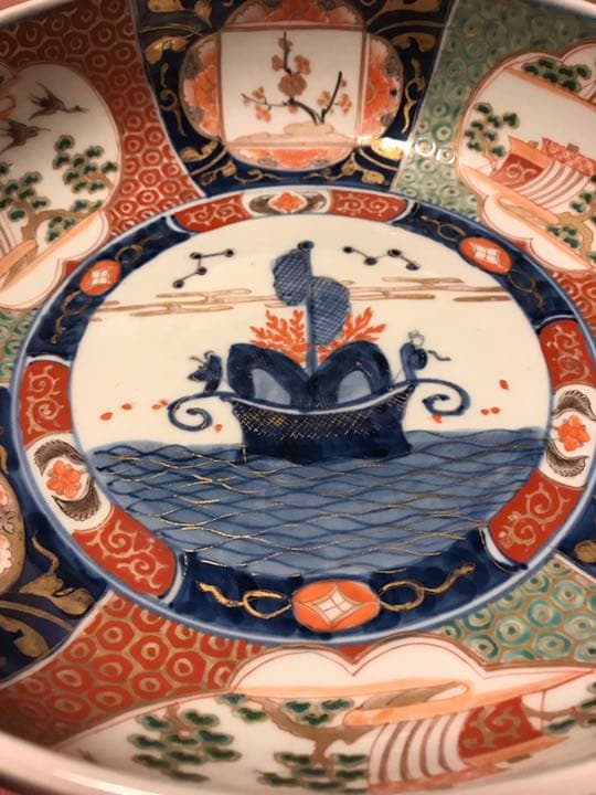 古伊万里 大鉢 ペアセット 江戸期