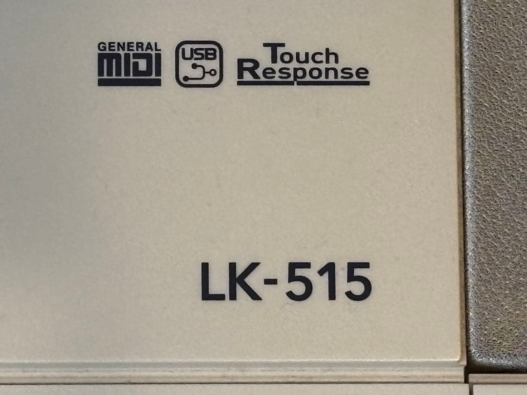 電子キーボード　CASIO CasioTone LK-515