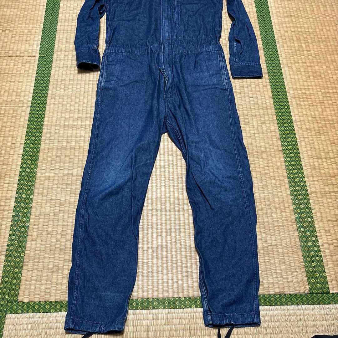 エンジニアードガーメンツ　ジャンプスーツ　コットンデニム