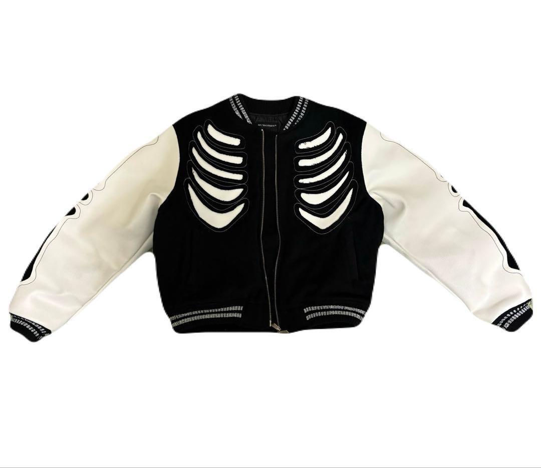 【SURGERY】bone cutting varsity jacket