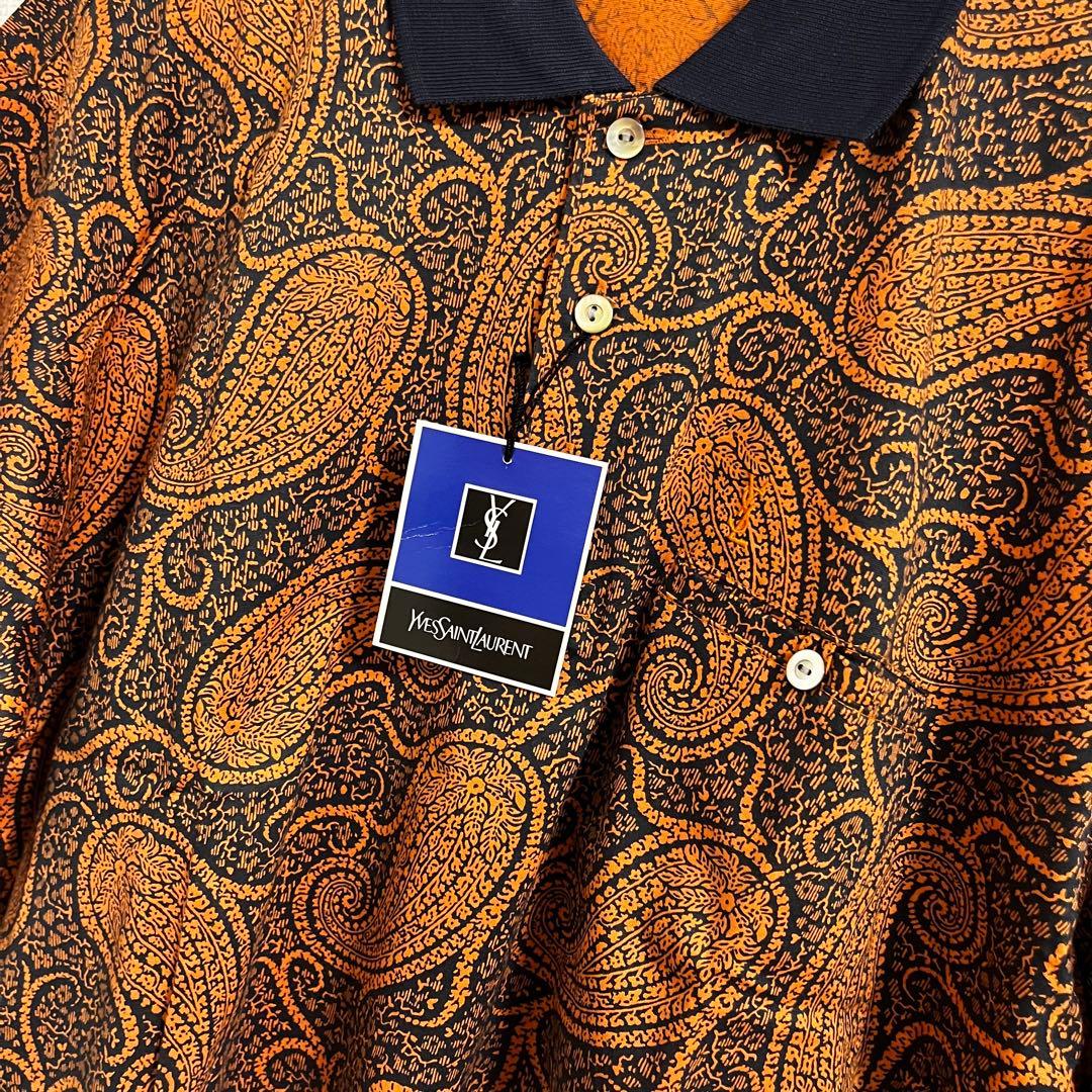 R*r様 【希少】イヴサンローラン 90s 福助ヴィンテージ ペイズリー 総柄ポ