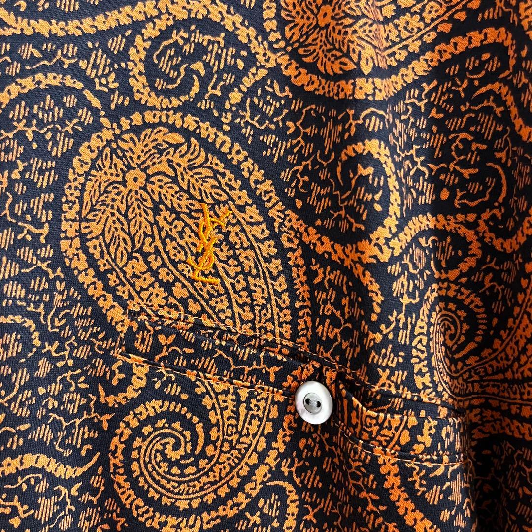 R*r様 【希少】イヴサンローラン 90s 福助ヴィンテージ ペイズリー 総柄ポ