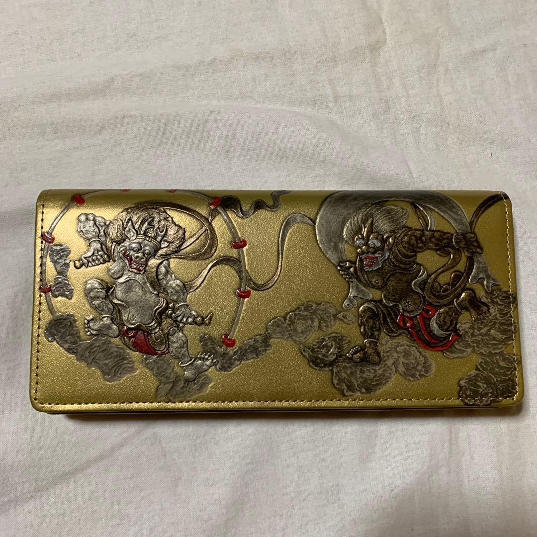 風神雷神さまの長財布