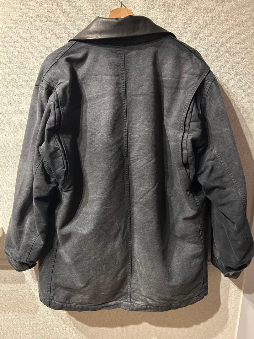 ジャケット・アウター auralee 25aw duck blouson faded black