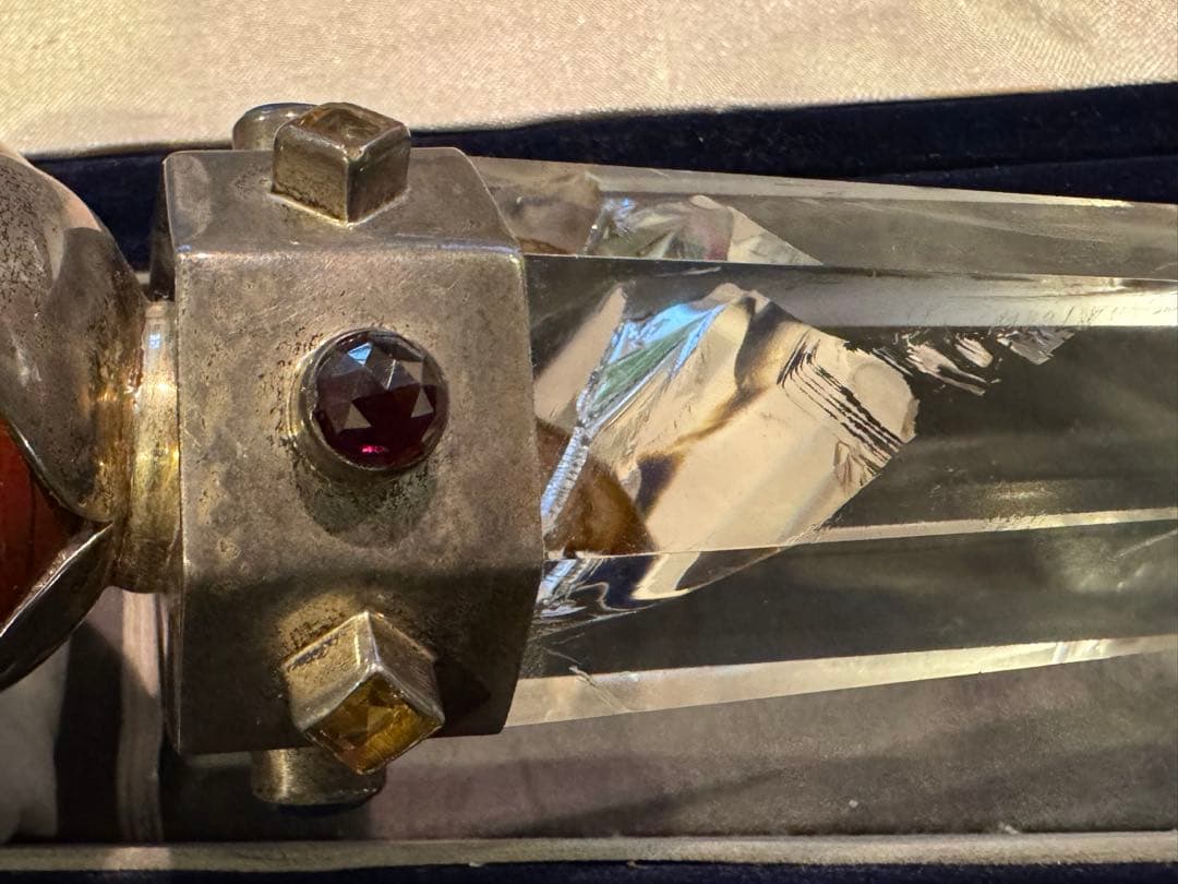 【限定特価】クリスタルワンド(パワーストーン多数付属)