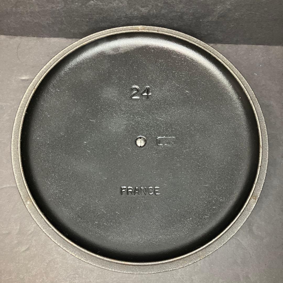 LE CREUSET ルクルーゼ　ココット　ジャポネーズ　24㎝　ブラック