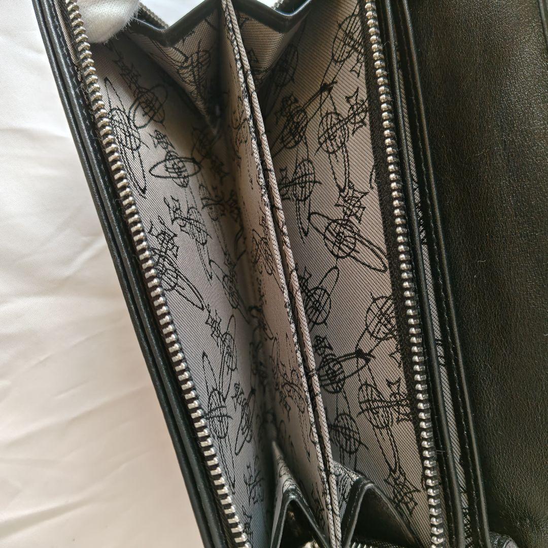 美品　ヴィヴィアンウエストウッド DERBY チェック　長財布　オーブ