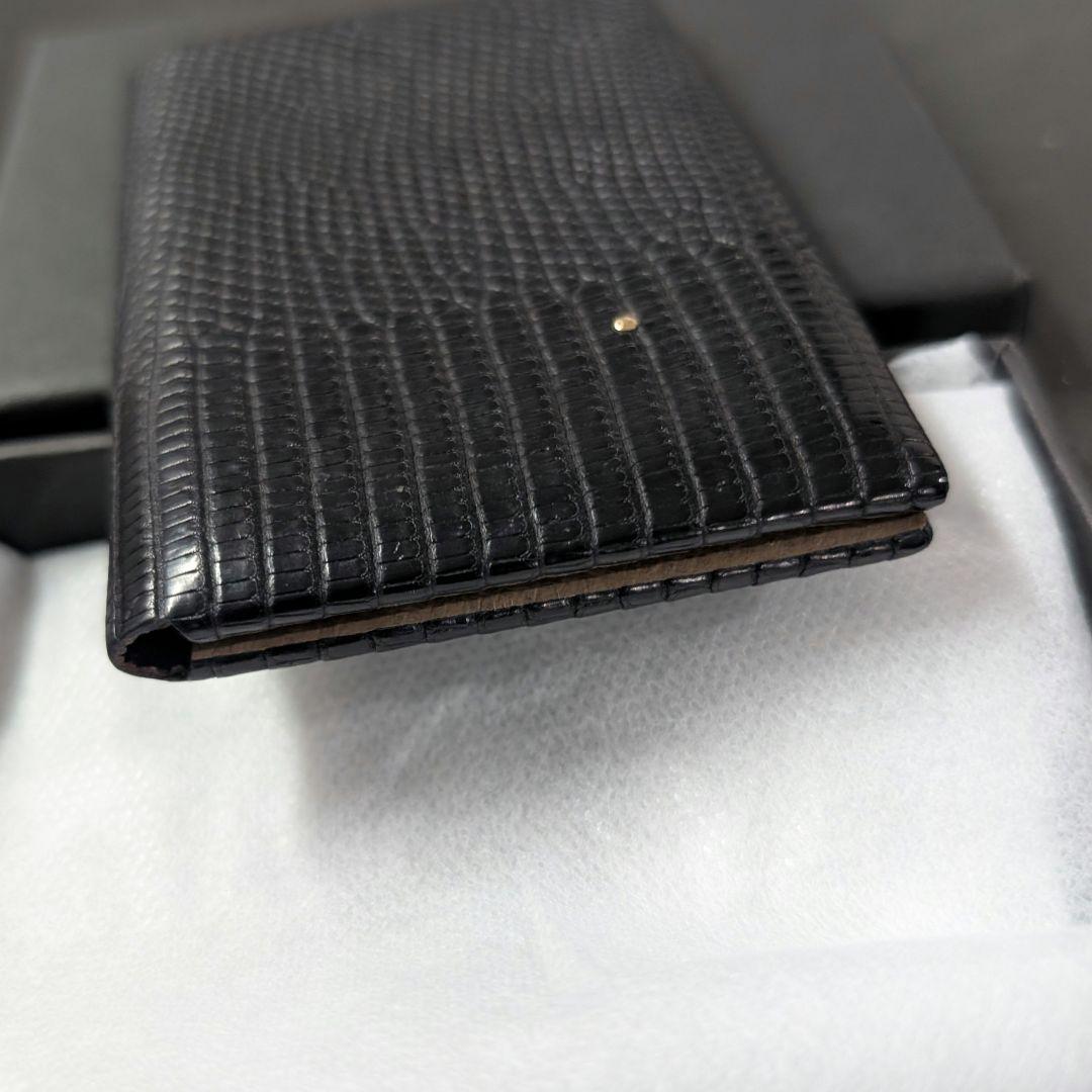 希少 TMBH カードケース リザード ブラック 美品