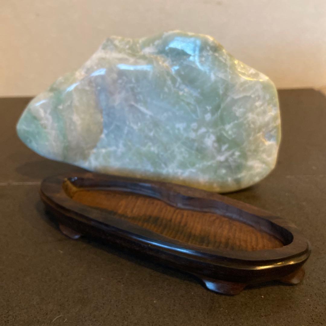 姫川　翡翠　880g ★鑑賞石　鉱物