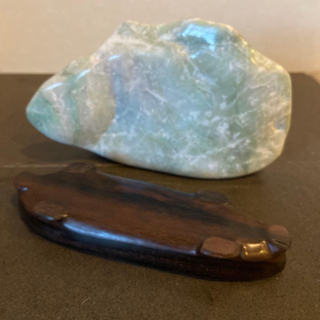 姫川　翡翠　880g ★鑑賞石　鉱物