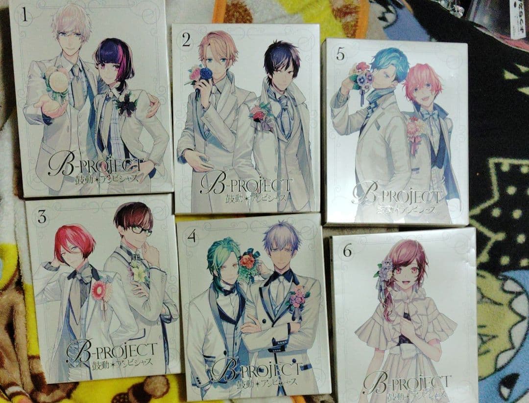 B-Project DVD 1-6巻セット 2期1-4巻まで