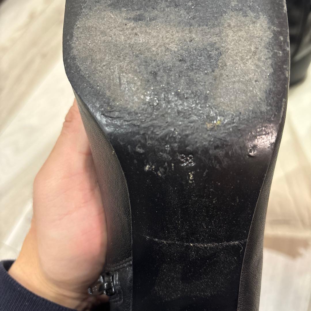 r*r様 TODAYFUL Square Short Boots ブラック38サ