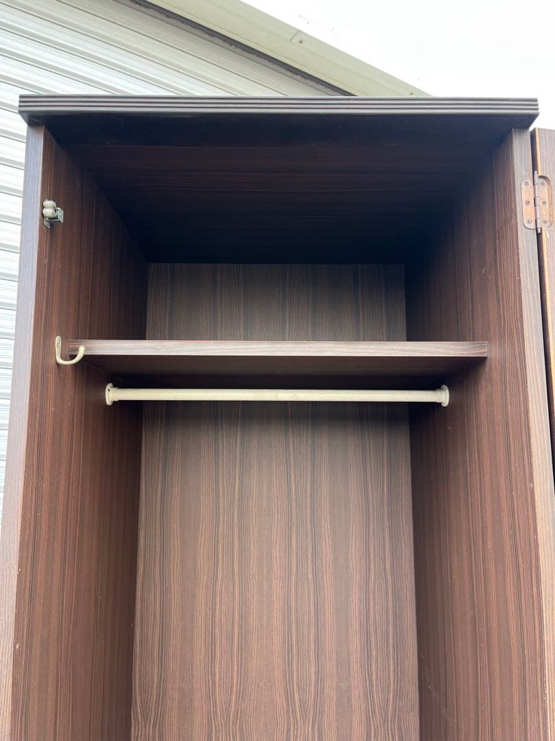 70s80sビンテージ古家具◼︎JAZZデザイン ワードローブ クローゼット