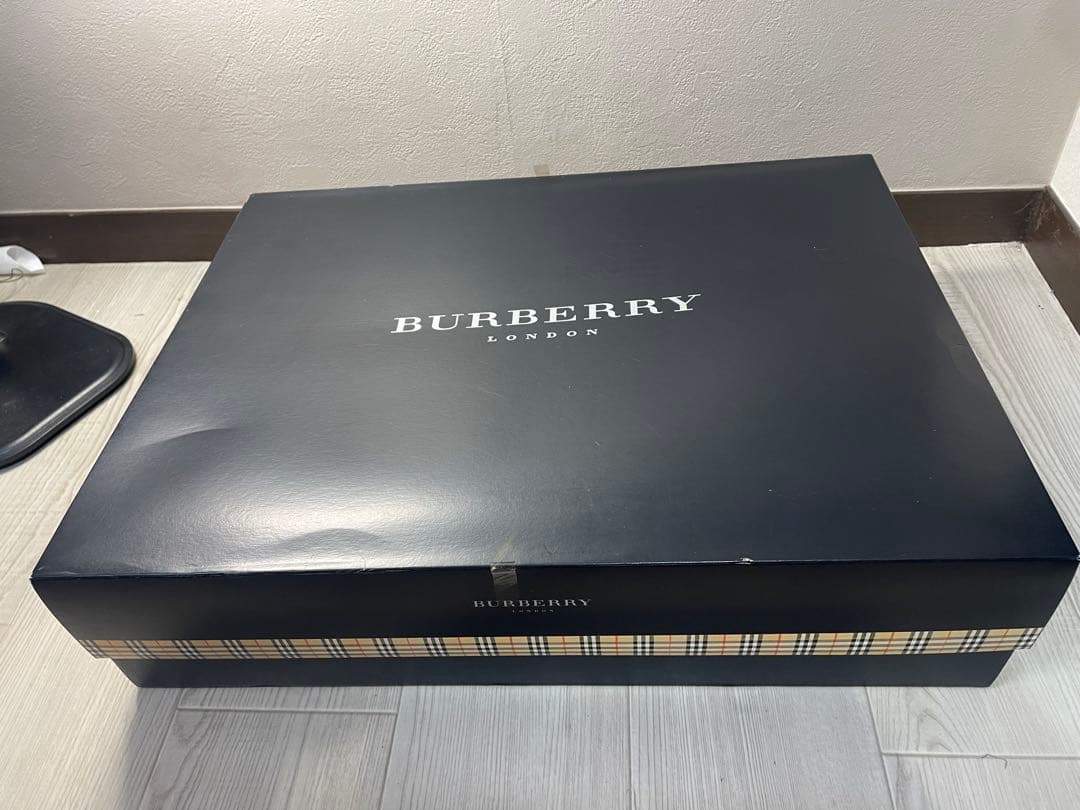 未使用品　BURBERRY バーバリー ウール100% 毛布　ブランケット