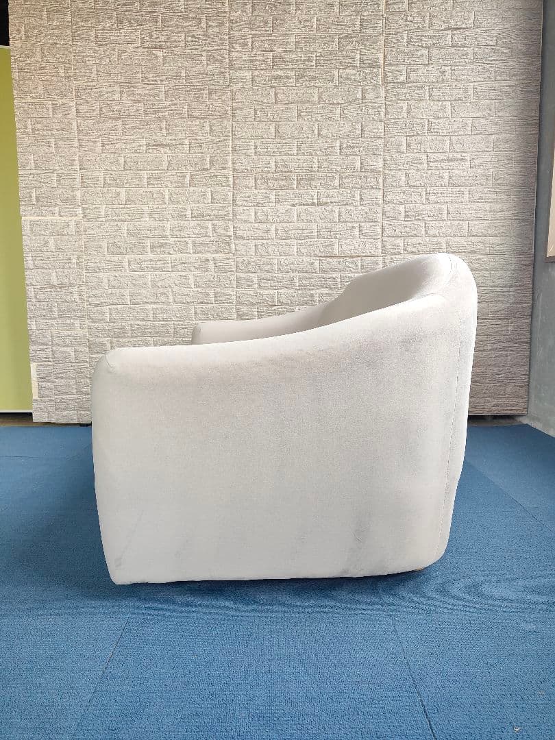 MODERNDECO モダンデコ 2人掛け ベロア ボックス ソファ