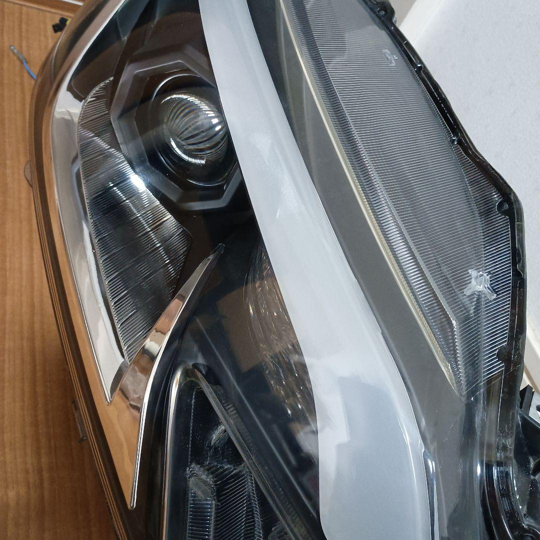 マークX130系中期後期ヘッドライト アイブロウ 社外