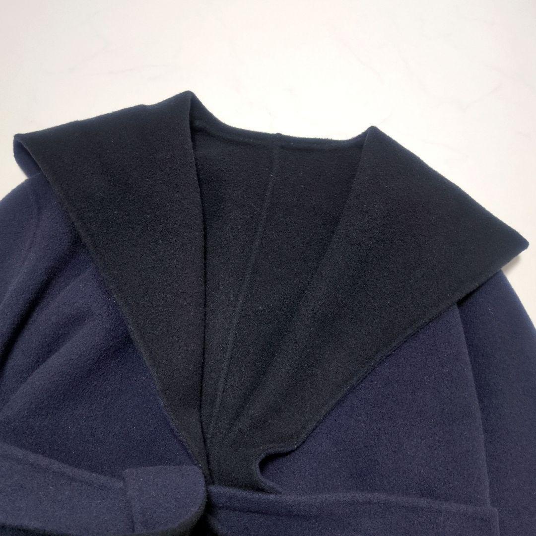 人気完売品✨️ESTNATION ウールカシミヤショートビーバーリバーコート❁