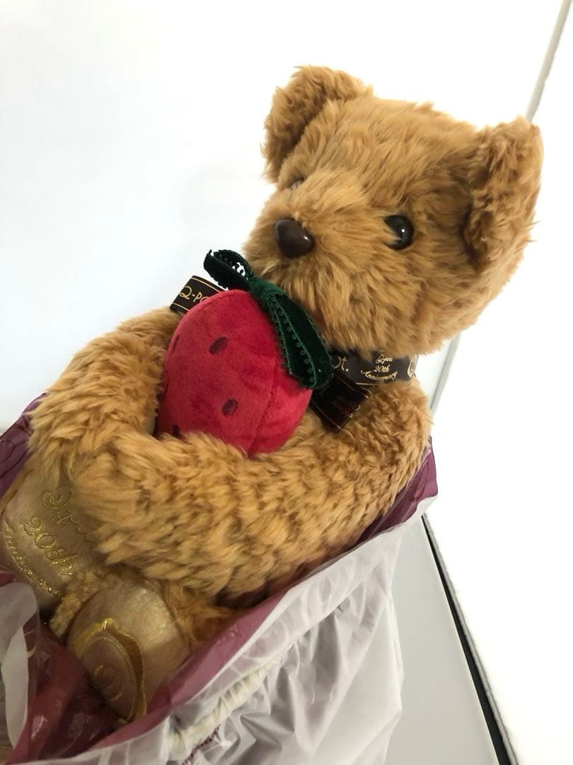 Q-pot 20周年 限定 テディベア ストロベリー くま キューポット