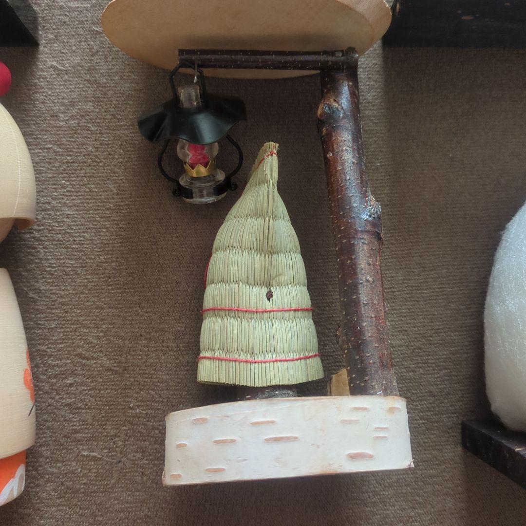 昭和レトロ　木製こけし　人形 　11点セット