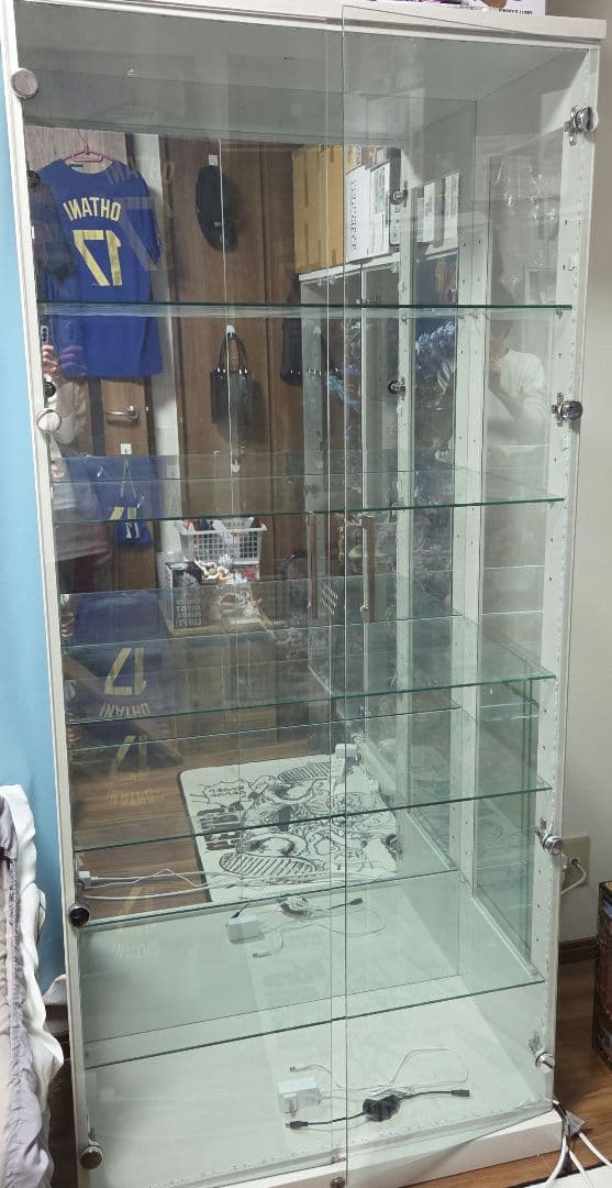 コレクションケース 高さ180 サラ80 ハイタイプ コレクションラック 深型