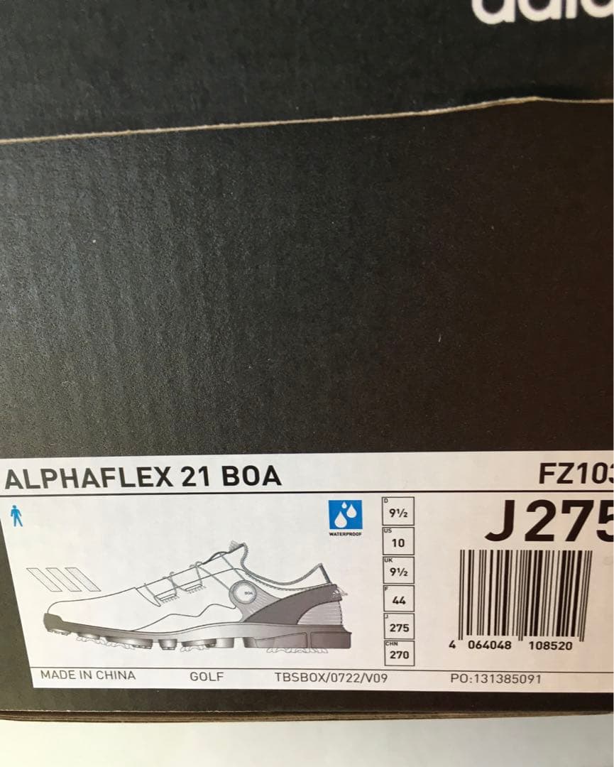 【adidas GOLF/アディダス】ALPHAFLEX21 BOA 27.5