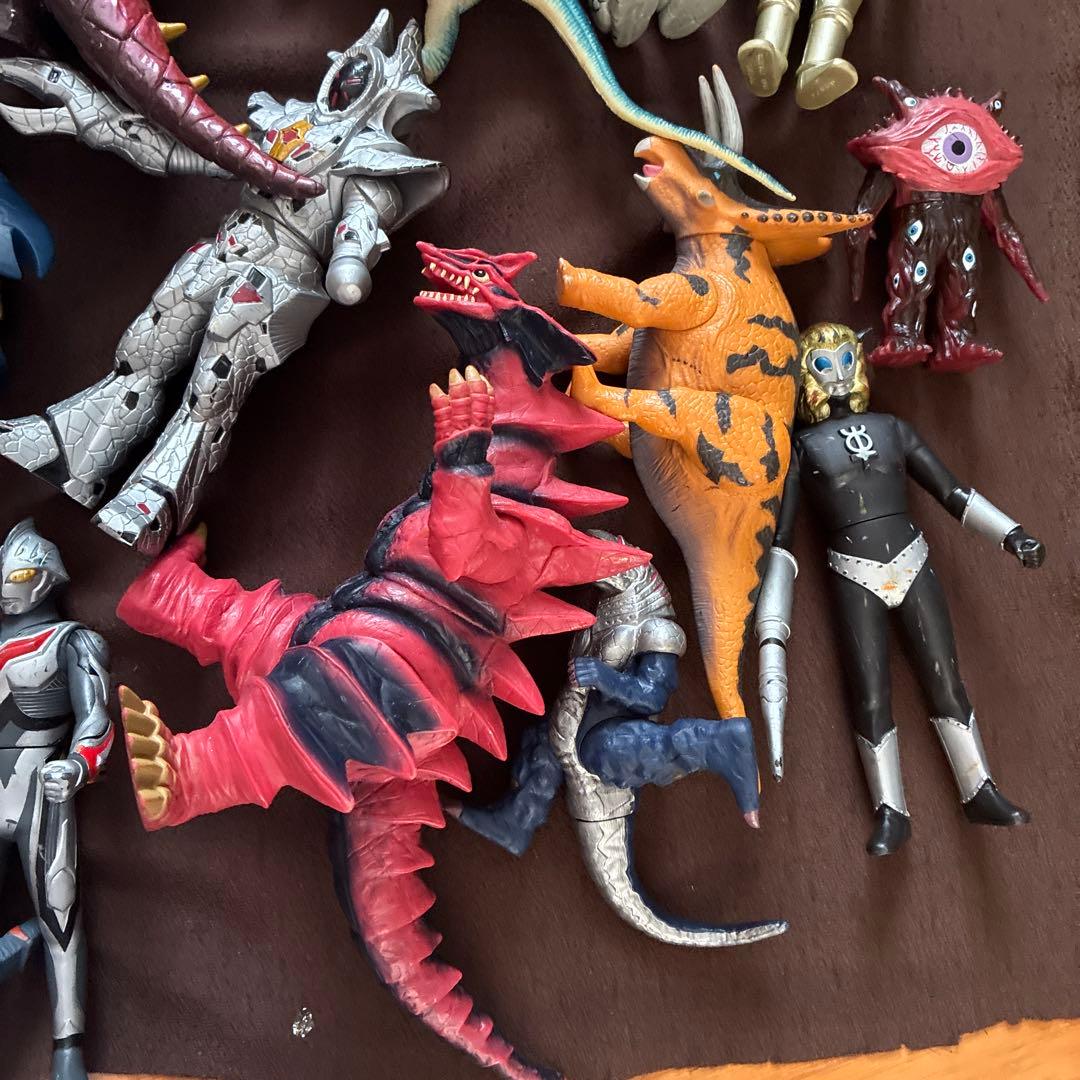ウルトラマン　怪獣　ソフビ　まとめ売り