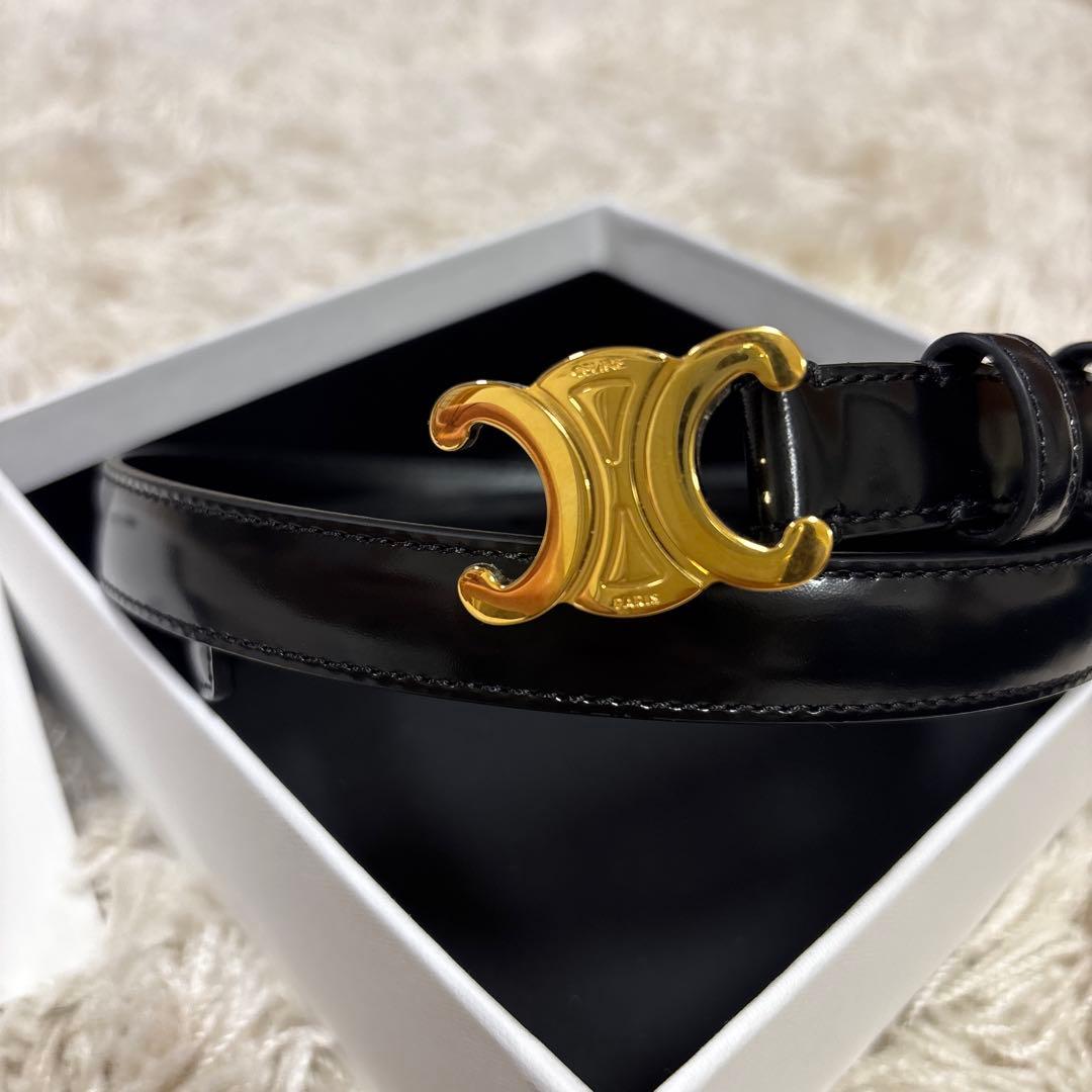 スモール 18MM トリオンフ ベルト / トリヨンレザー/75cm