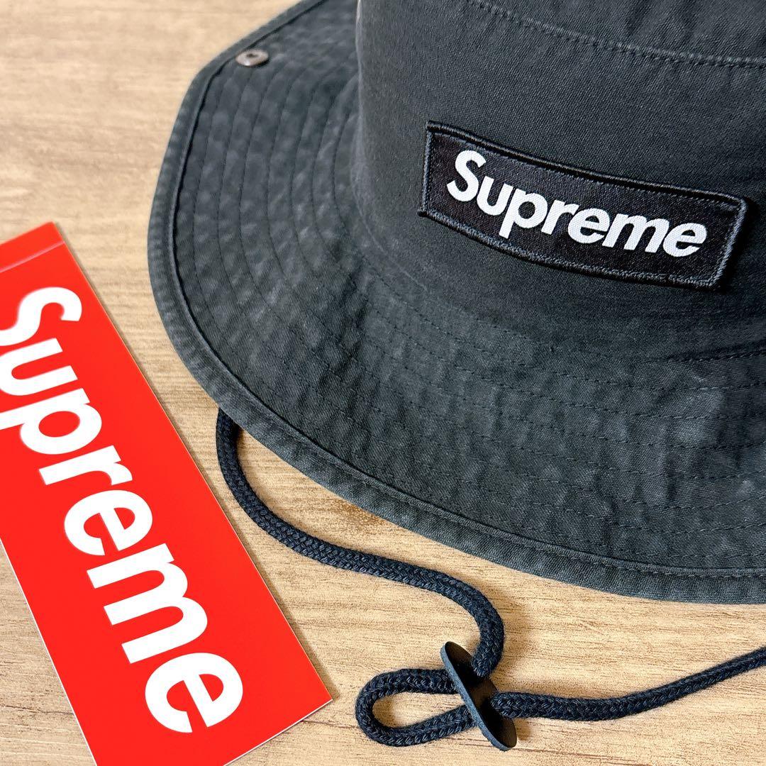 正規品　Supreme Military Boonie ブーニー　ブラック　黒
