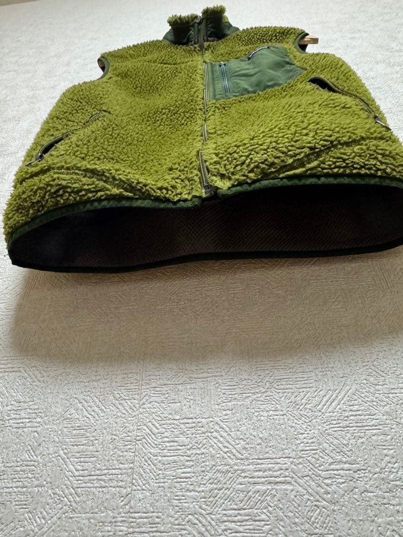 patagonia レトロX ベスト S フリースベスト オリーブグリーン