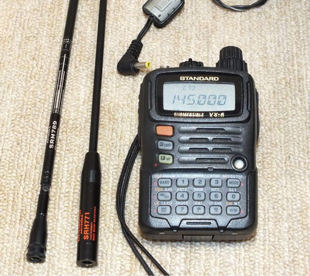 １４４／４３０ＭＨｚ スタンダード　ＶＸ－６