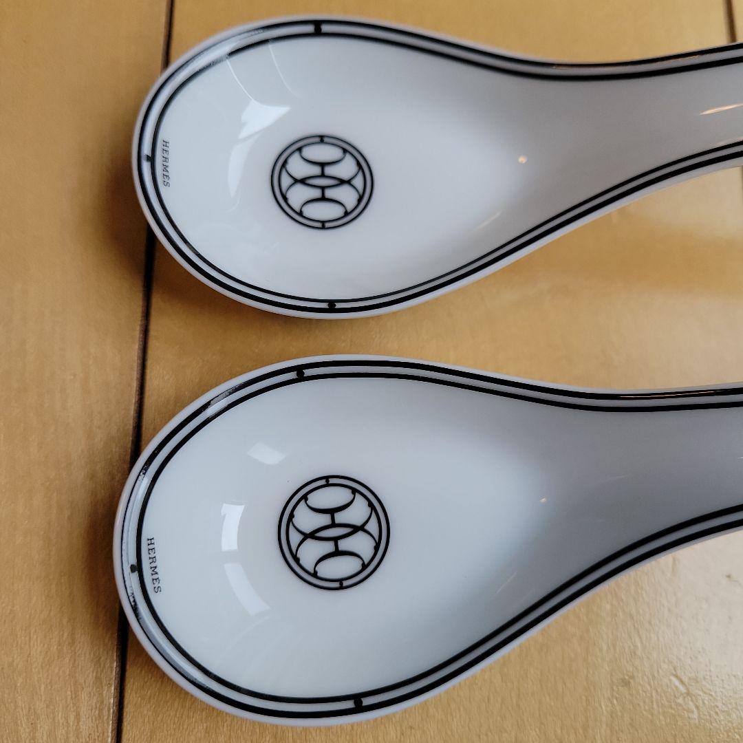 エルメス⑤アッシュデコ　H・DECO レンゲ2本