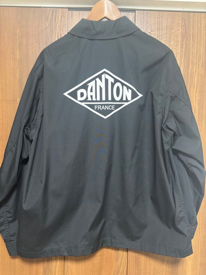 DANTON ダントン BACK LOGO カバーオール コーチジャケット